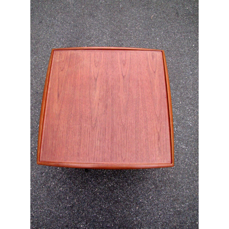 Vintage teak coffee table by Grete Jalk, Denmark 1960