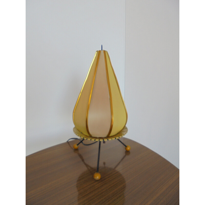  Yellow Table lamp, E. W. VIEHWEGER - 1950s