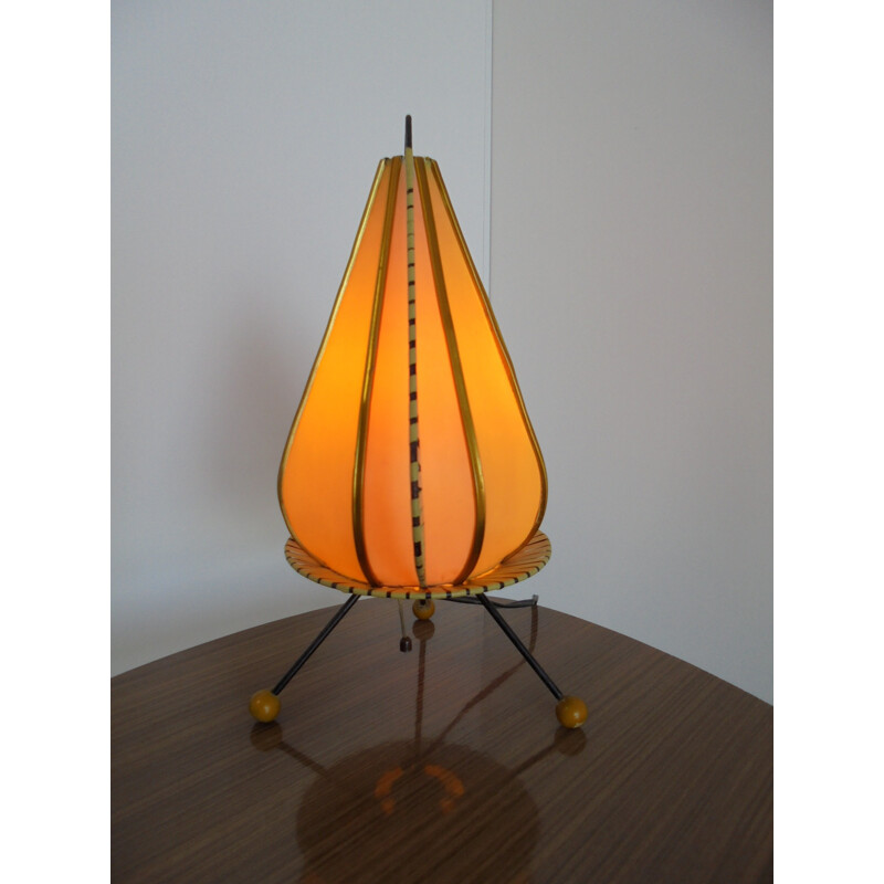  Yellow Table lamp, E. W. VIEHWEGER - 1950s