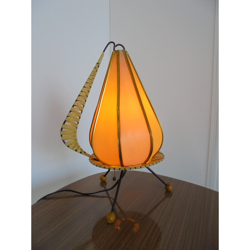  Yellow Table lamp, E. W. VIEHWEGER - 1950s