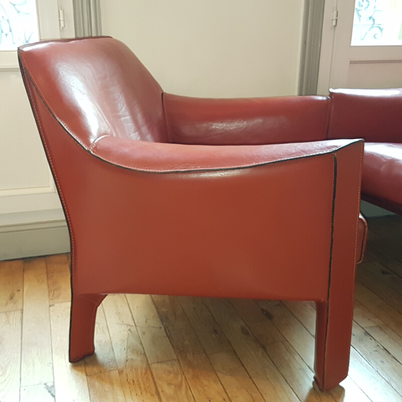 Vintage armchair CAB 415 by Mario Bellini by Cassina