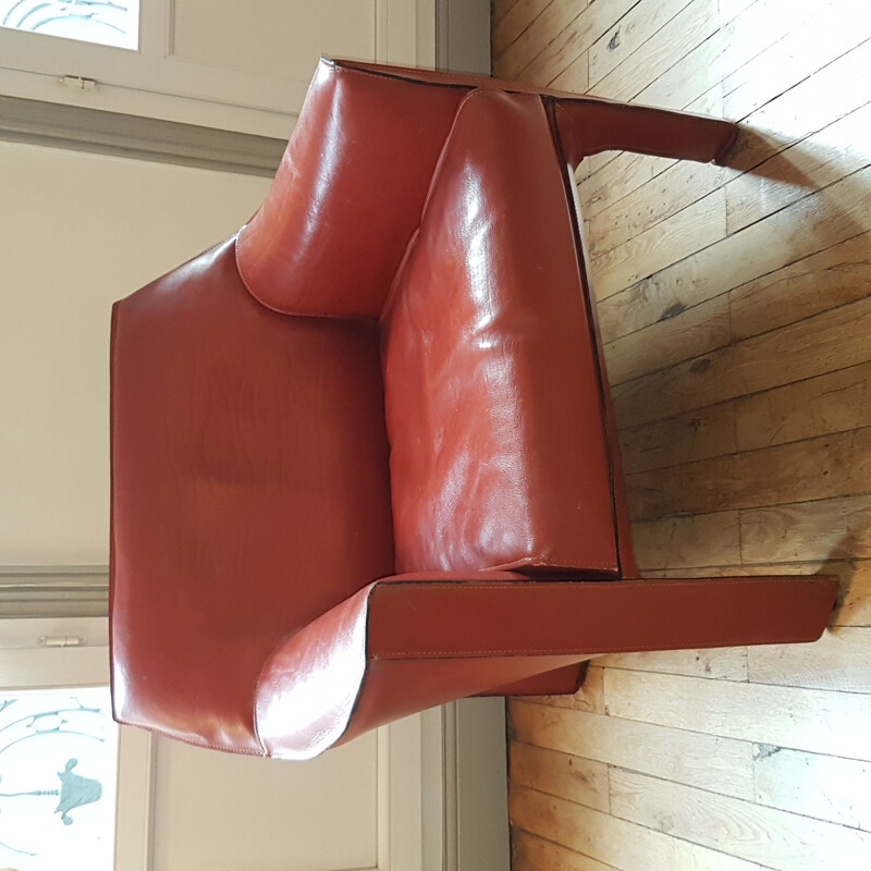 Vintage armchair CAB 415 by Mario Bellini by Cassina