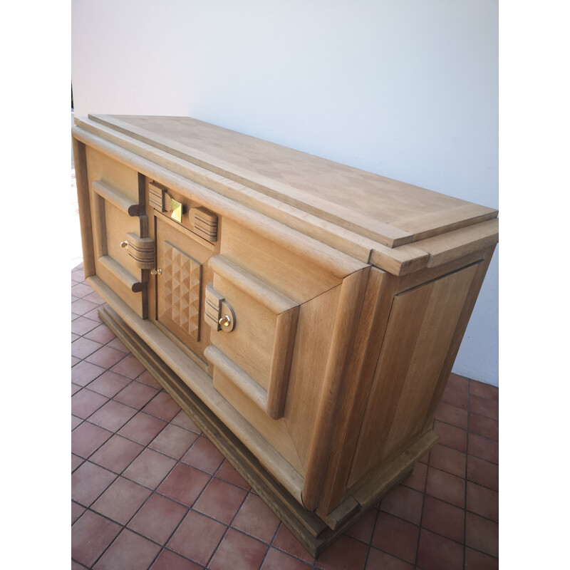 Vintage 3 door sideboard circa  by Charles Dudouyt 1940s