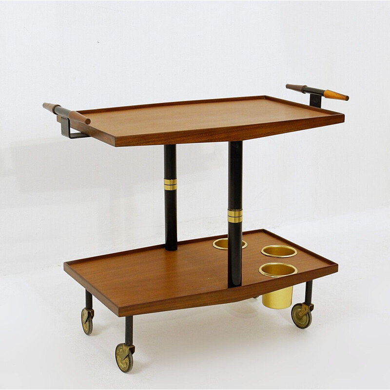 Vintage serving trolley