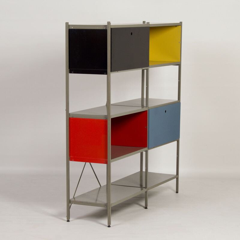 Vintage shelf model 663 by Wim Rietveld for Gispen Culemborg 1954 