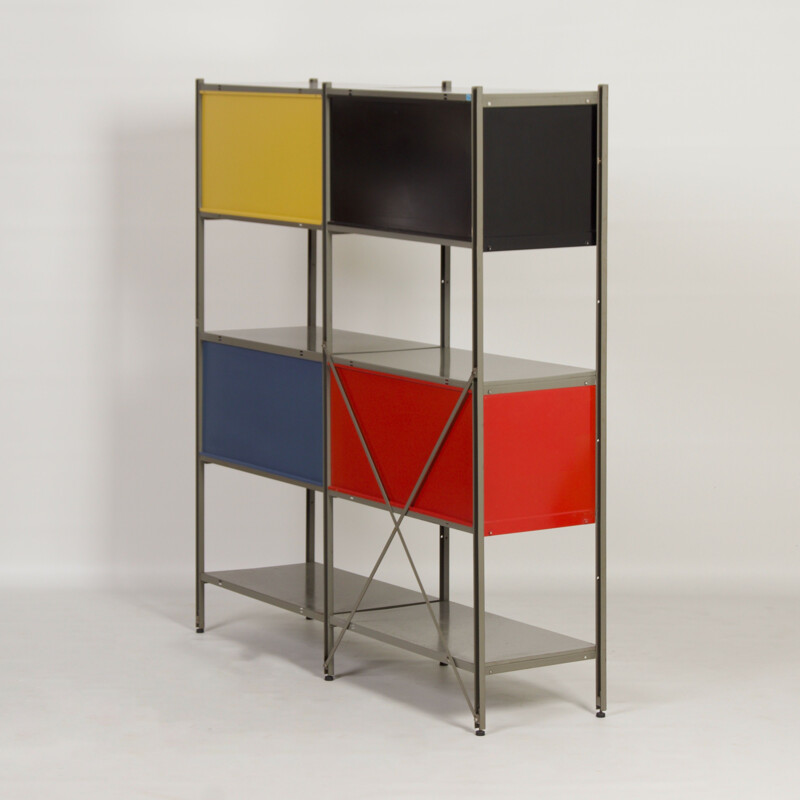 Etagère vintage modèle 663 de Wim Rietveld pour Gispen Culemborg 1954 