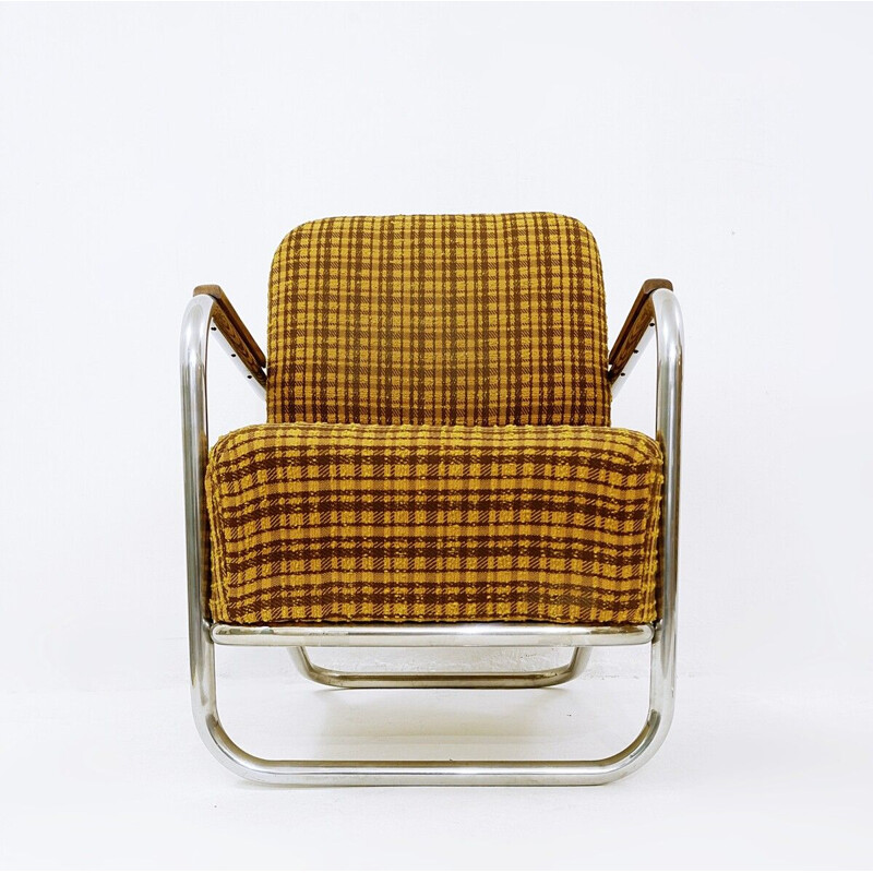 Coppia di poltrone Bauhaus vintage di Hynek Gottwald 1930