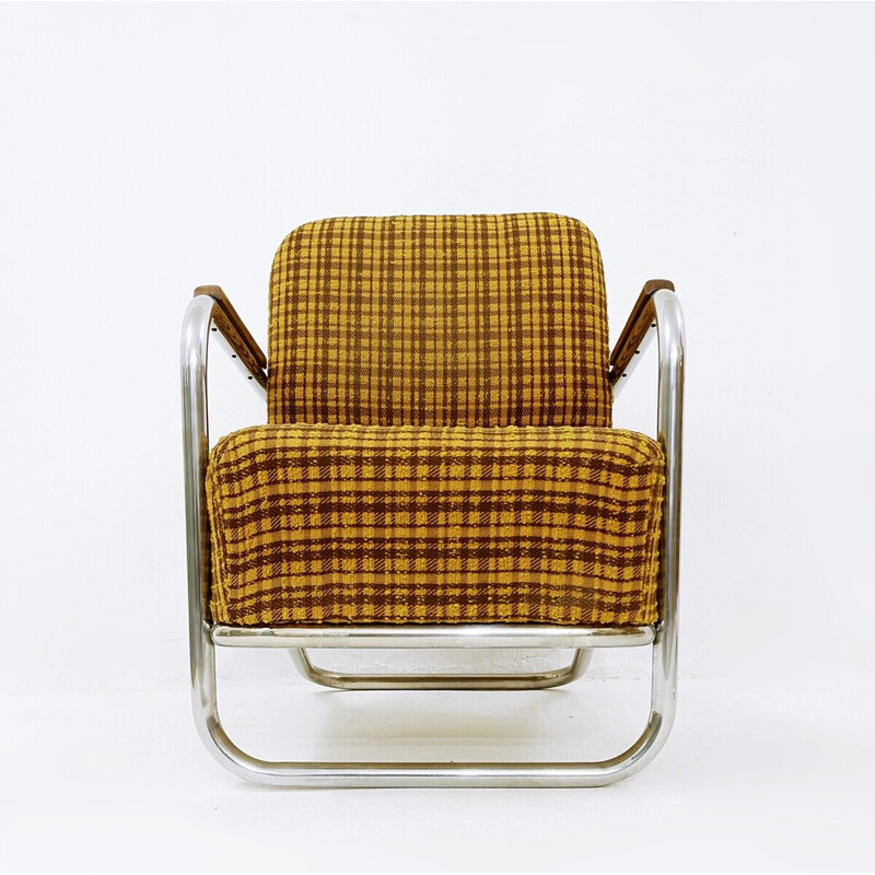 Paar Vintage Bauhaus Sessel von Hynek Gottwald 1930