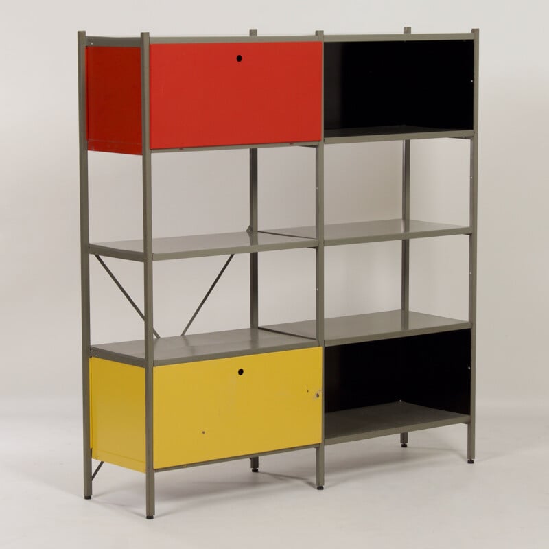 Vintage shelf model 663 by Wim Rietveld for Gispen 1950