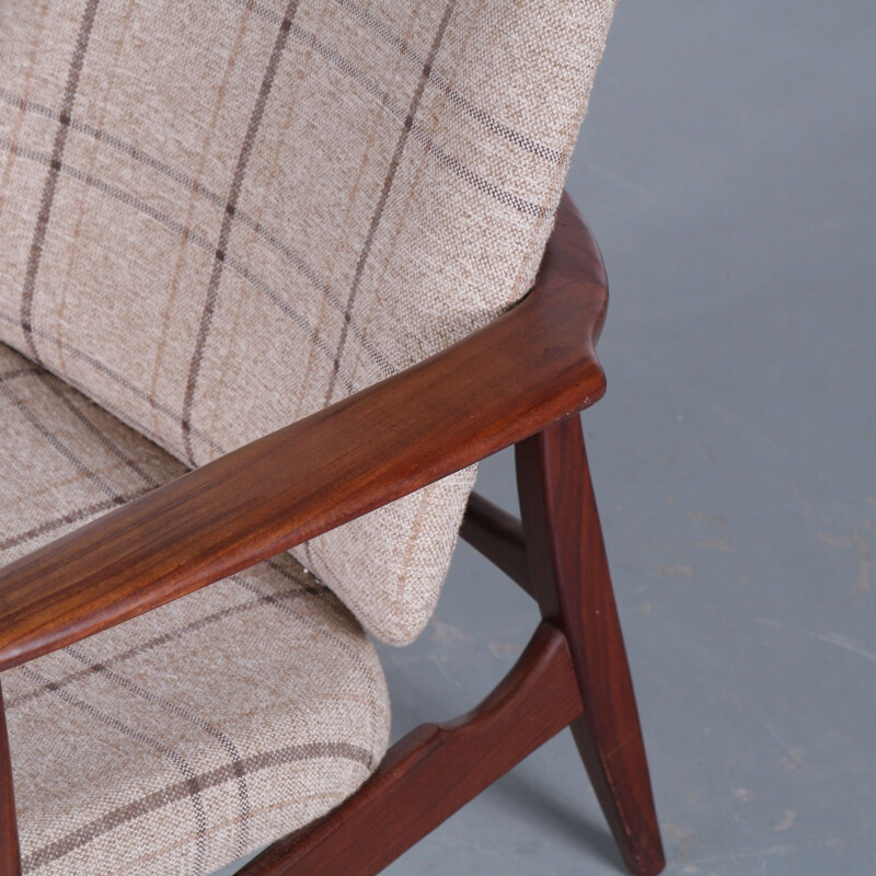 Vintage armchair by Louis van Teeffelen for Wébé, Netherlands 1950