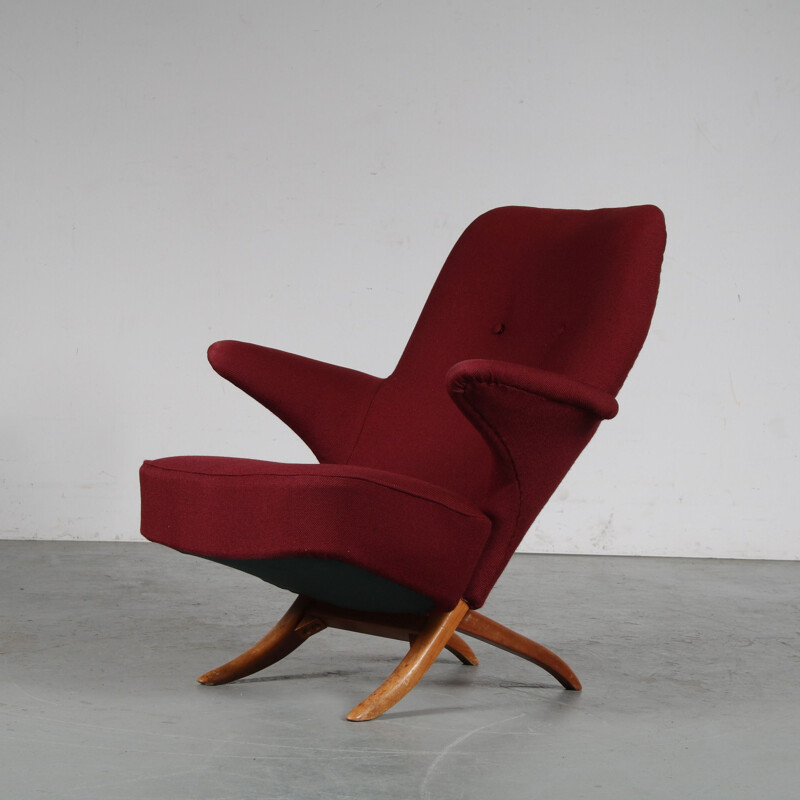 Vintage Penguin chair by Theo Ruth for Artifort, Netherlands 1957