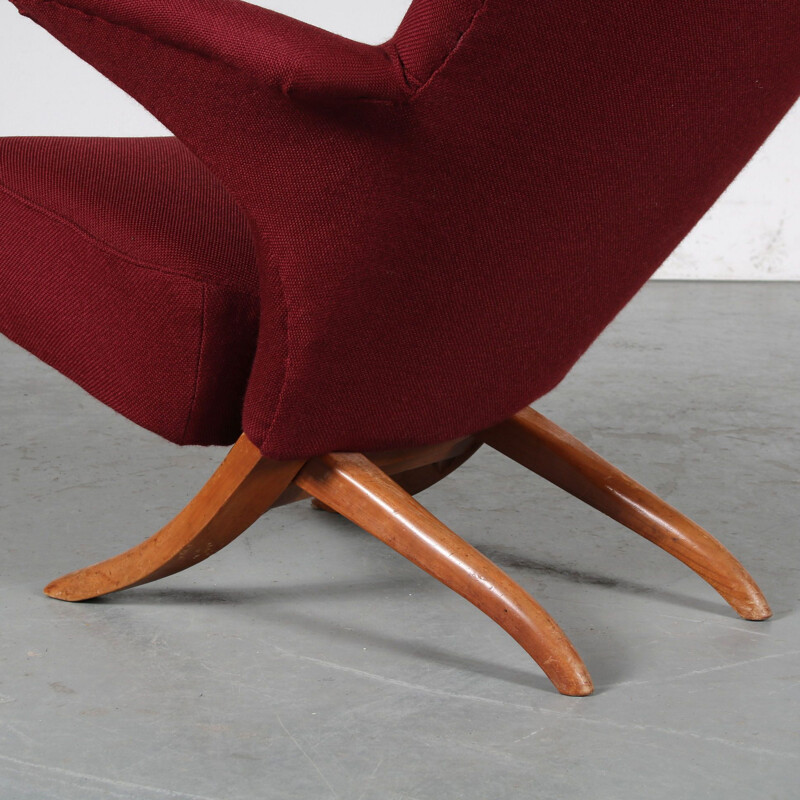 Vintage Penguin chair by Theo Ruth for Artifort, Netherlands 1957