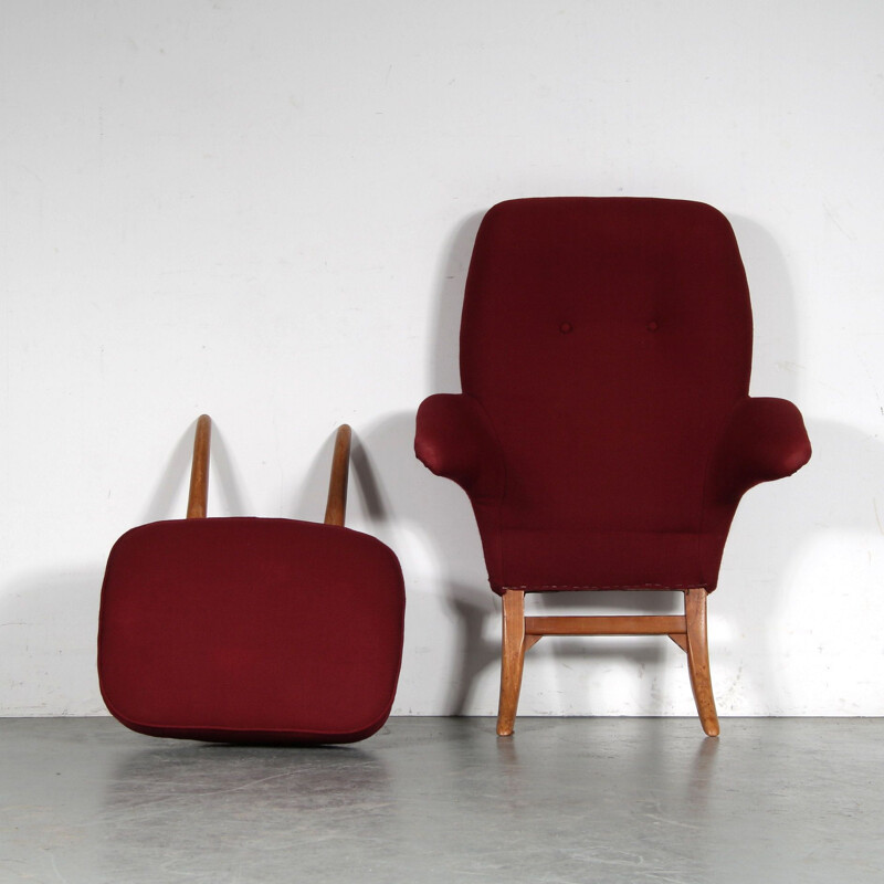 Vintage Penguin chair by Theo Ruth for Artifort, Netherlands 1957