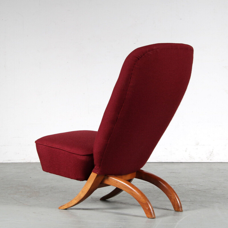 Vintage Congo chair by Theo Ruth for Artifort, Netherlands 1950