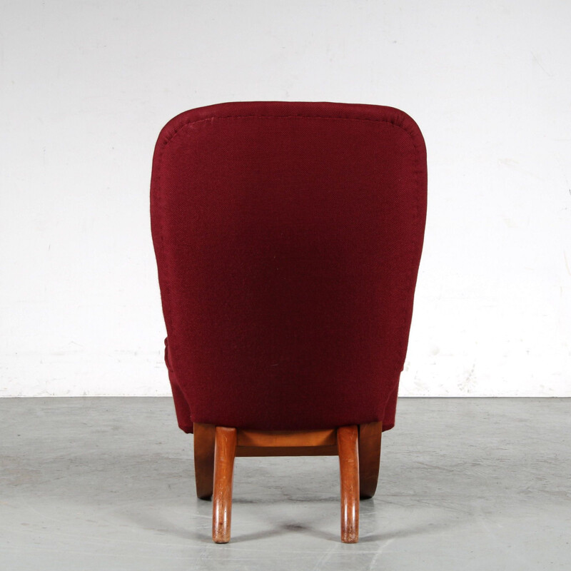 Vintage Congo chair by Theo Ruth for Artifort, Netherlands 1950