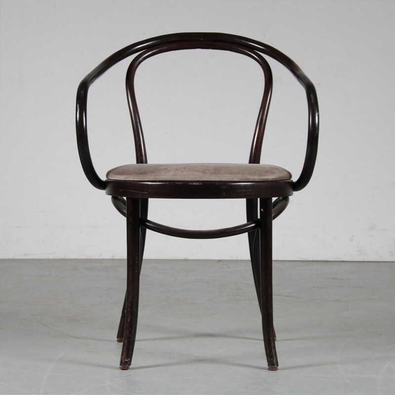 Set of 4 vintage B9 chairs by Thonet, France 1970