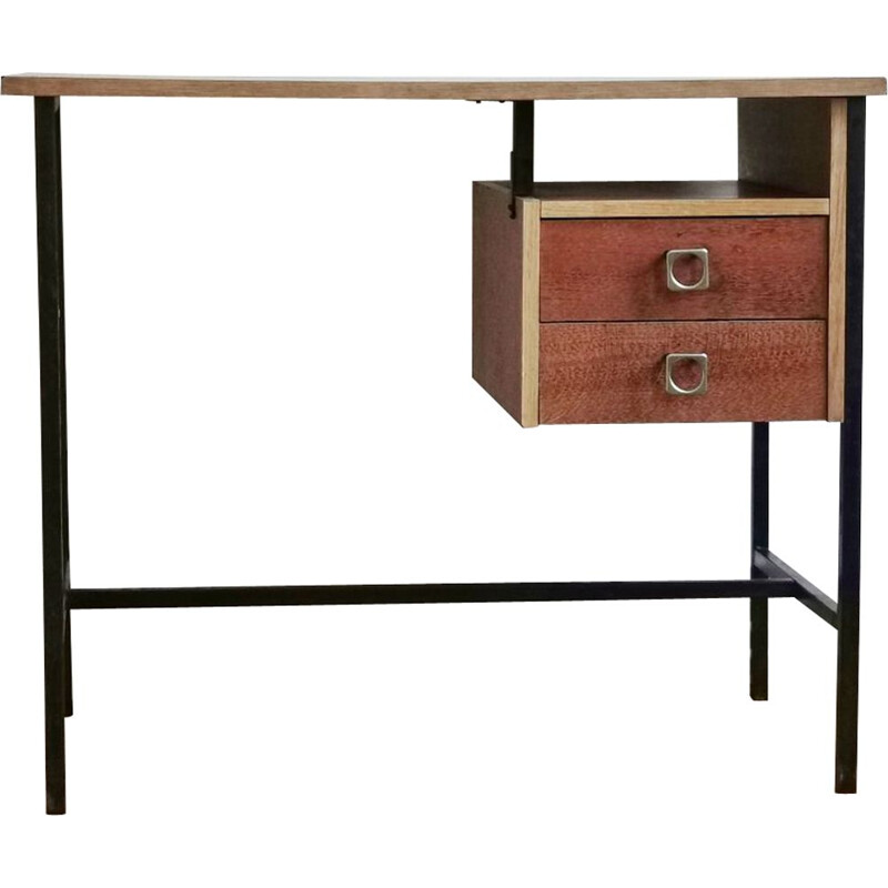 Vintage modernist desk by P Paulin 1960s