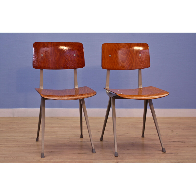 Paire de chaises vintage Result de Friso Kramer pour Ahrend de Cirke 1960
