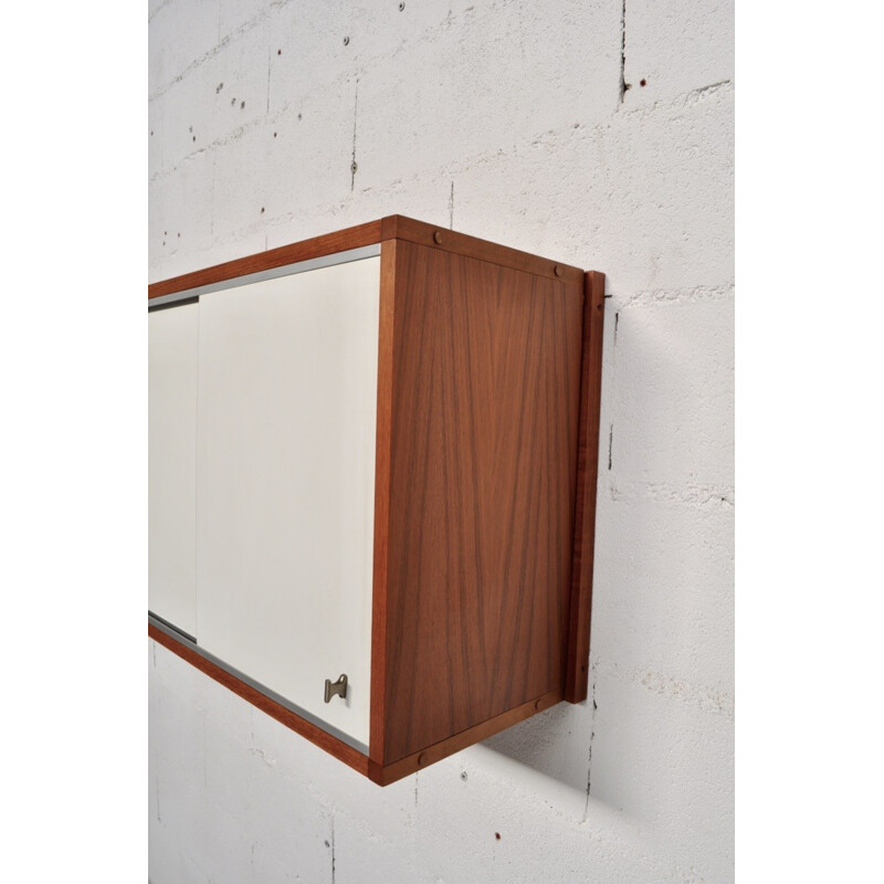 Minvielle wall unit in mahogany, ARP - 1950s