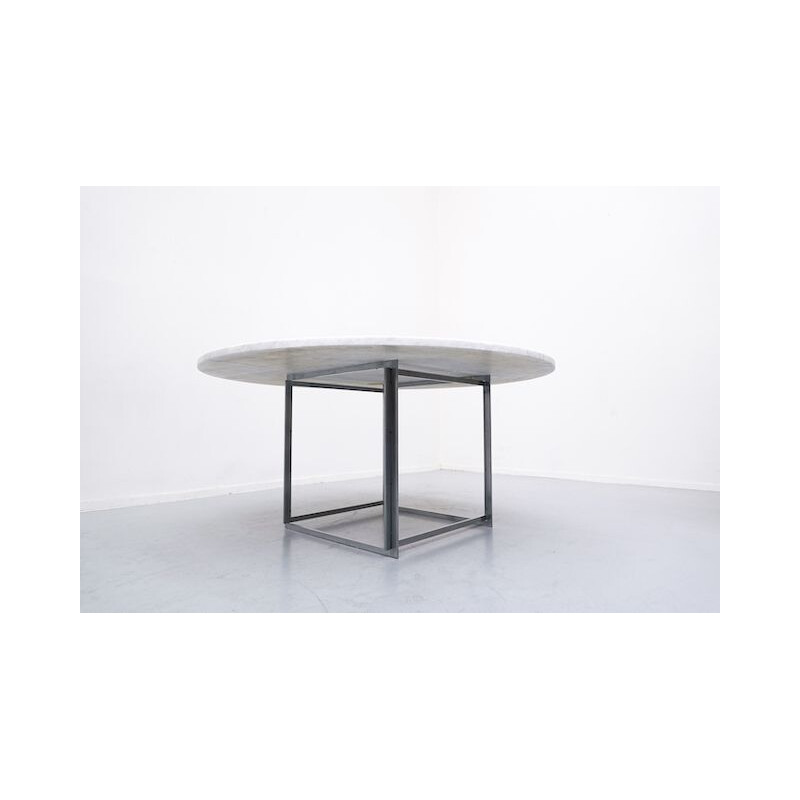 Vintage table PK-54 by Poul Kjærholm for E. Kold Christensen 1963s