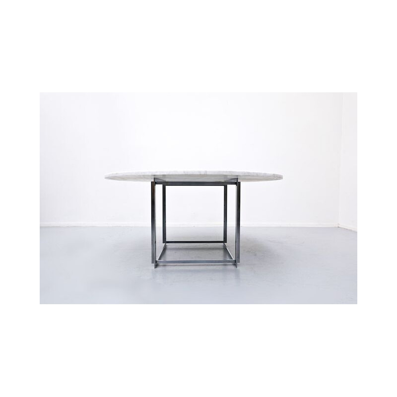 Vintage table PK-54 by Poul Kjærholm for E. Kold Christensen 1963s