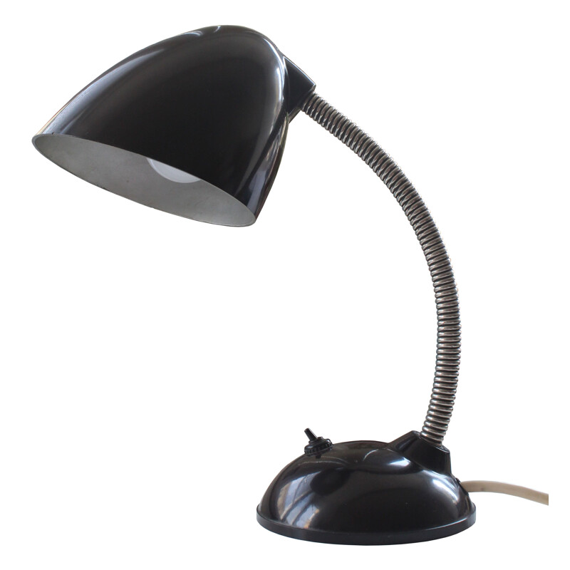 Modernistische Vintage-Tischlampe von Eric Kirkham Cole für Elektorsvit 1930