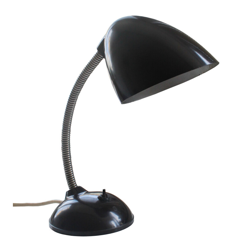 Lámpara de mesa modernista vintage de Eric Kirkham Cole para Elektorsvit 1930