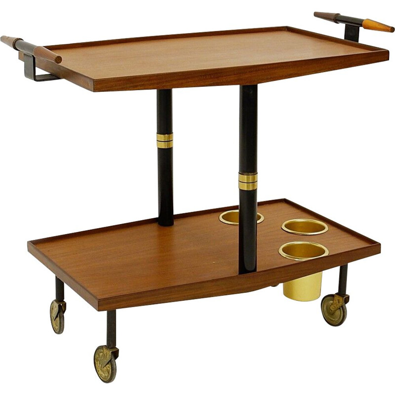 Vintage serving trolley