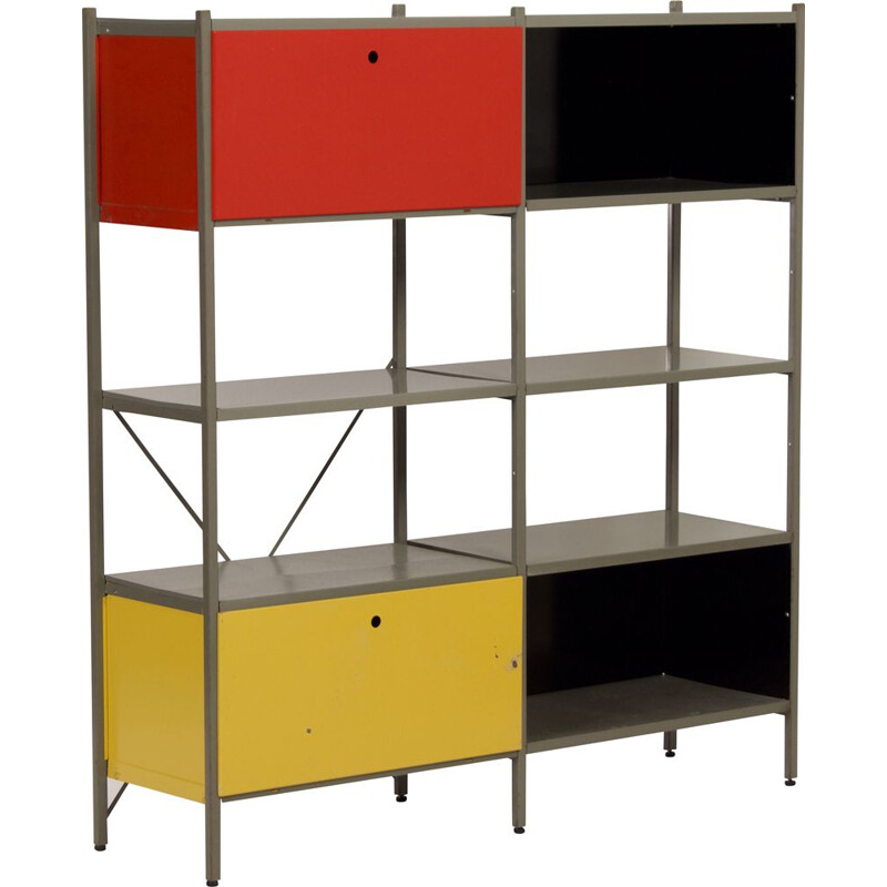 Vintage shelf model 663 by Wim Rietveld for Gispen 1950