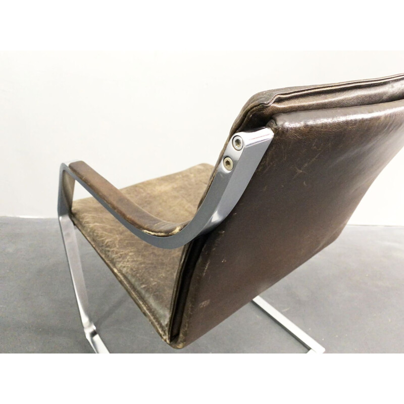 Vintage cantilever chair model Pattino by Rudolf Glatzel for Walter Knoll art collection Drei Punkt