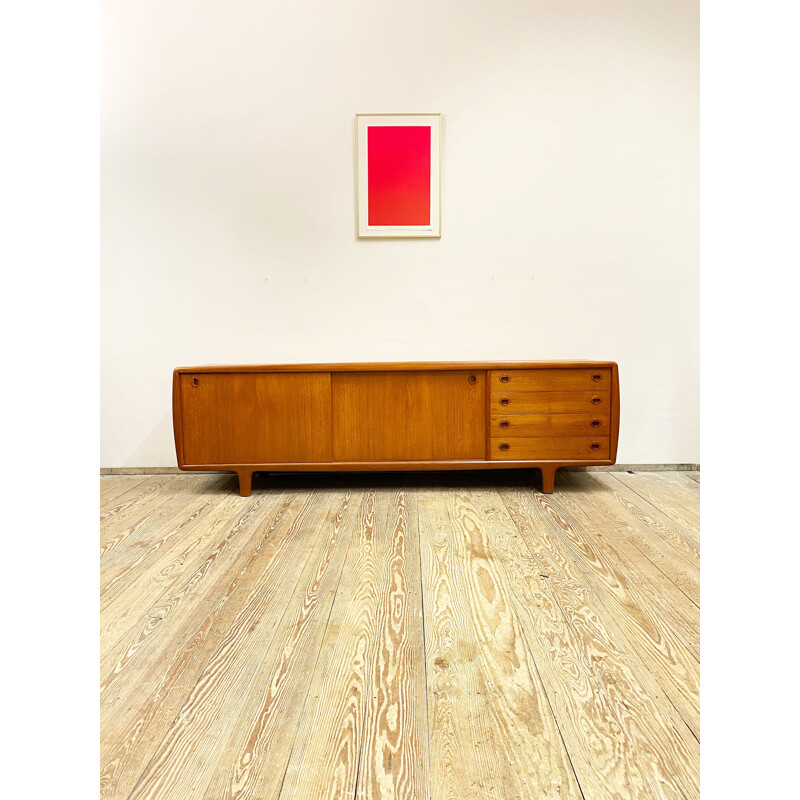 Vintage mid-century modern teak sideboard IMHA by H.P. Hansen Møbelfabrik