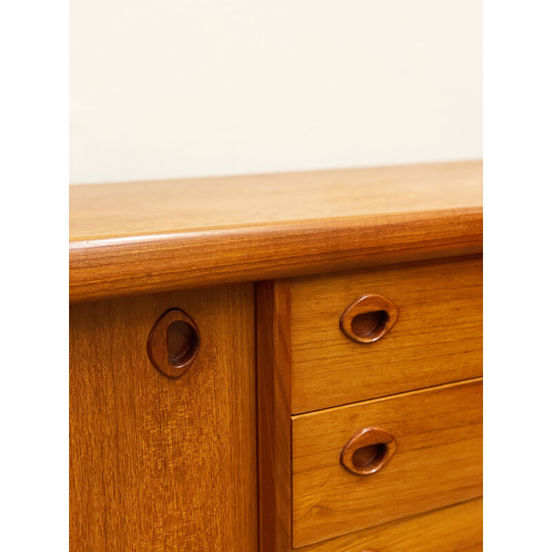 Vintage mid-century modern teak sideboard IMHA by H.P. Hansen Møbelfabrik