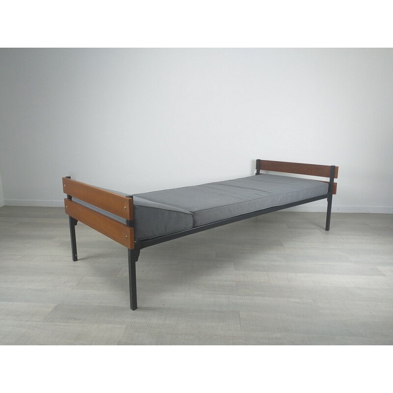 Vintage scandinavian bench bed by Dico Holland 1960s