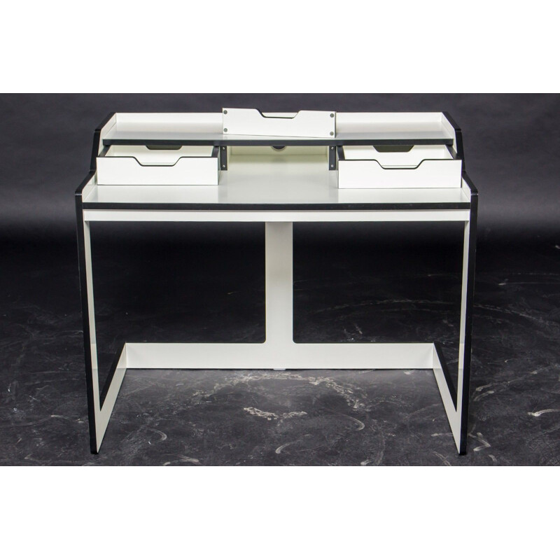 Vintage white laminate desk by Felix Stark Germany