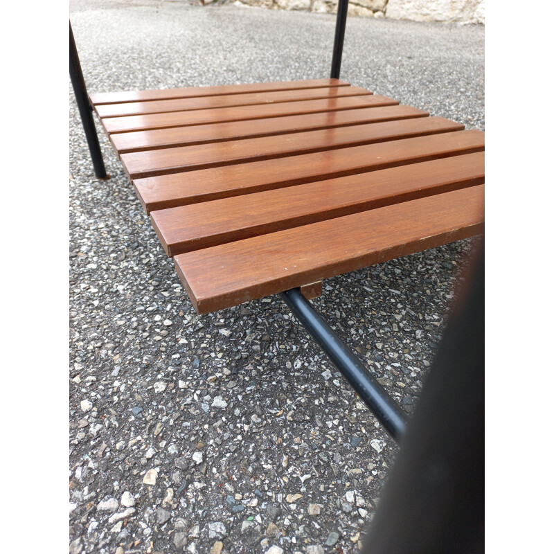 Vintage coffee table by Jean René Caillette 1950s