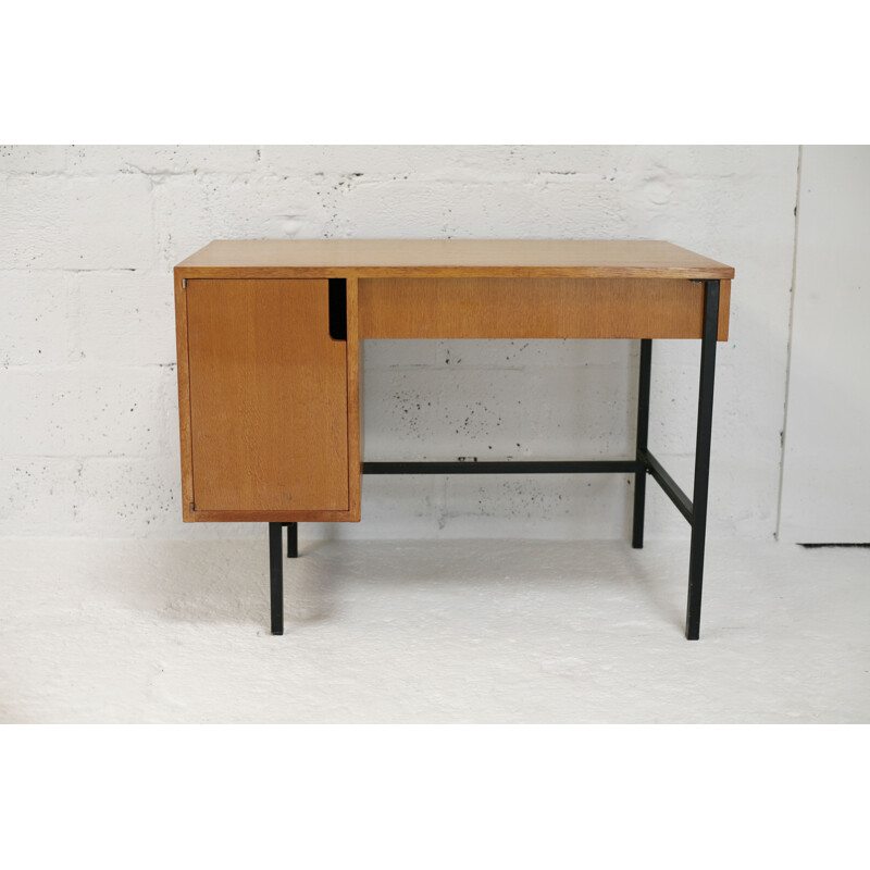 Vintage desk by Jacques HItier France 1950s