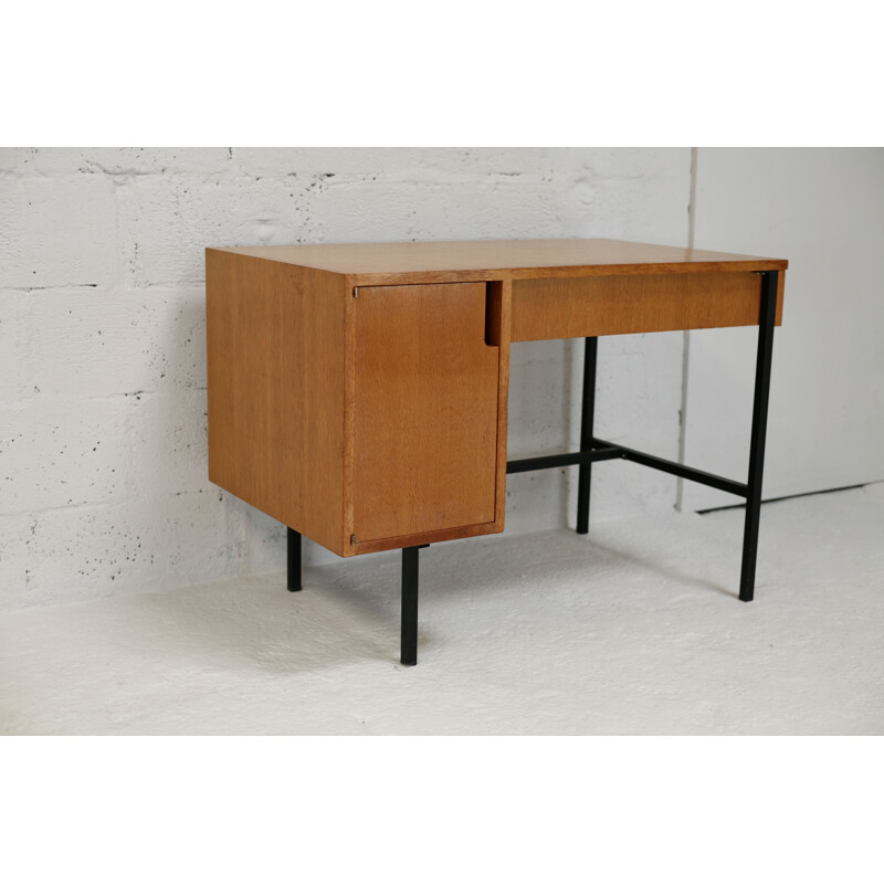 Vintage desk by Jacques HItier France 1950s