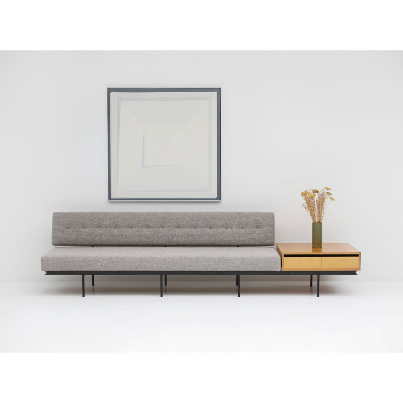 Canapé et meuble vintage par Florence Knoll 1960
