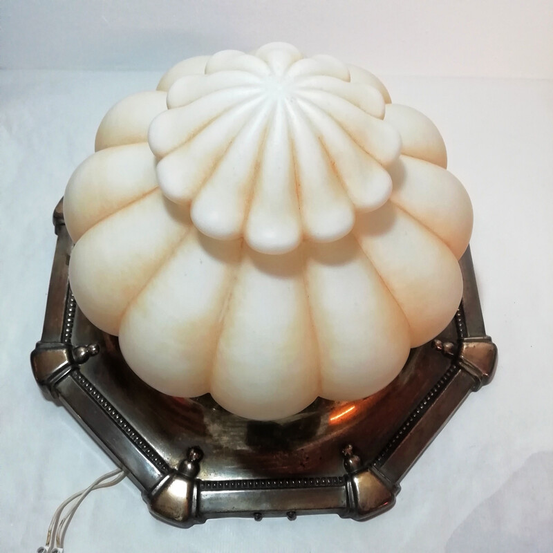 Vintage ceiling lamp Spain 1930s