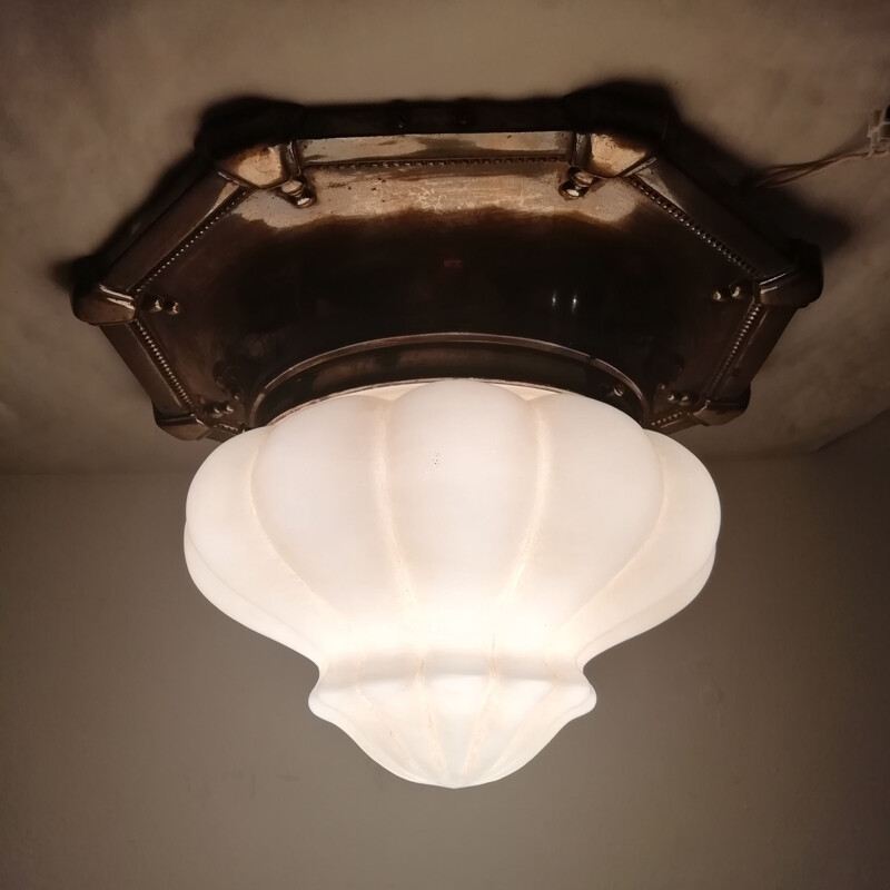 Vintage ceiling lamp Spain 1930s
