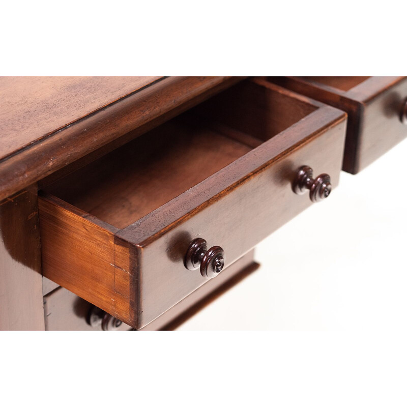 Vintage Victorian mahogany desk