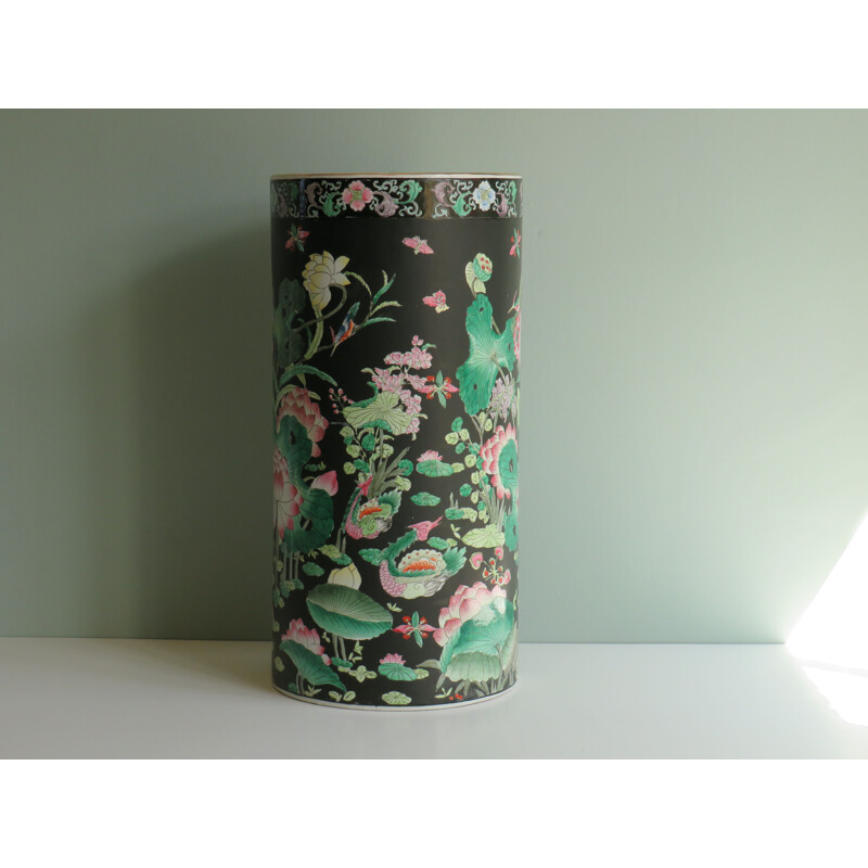 Vintage ceramic umbrella stand 1970s