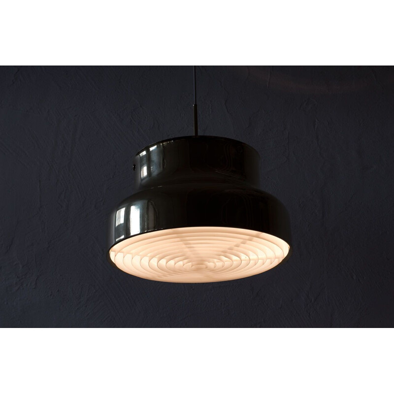 Vintage brass bumling ceiling light by Anders Pehrson for Ateljé Lyktan, Sweden