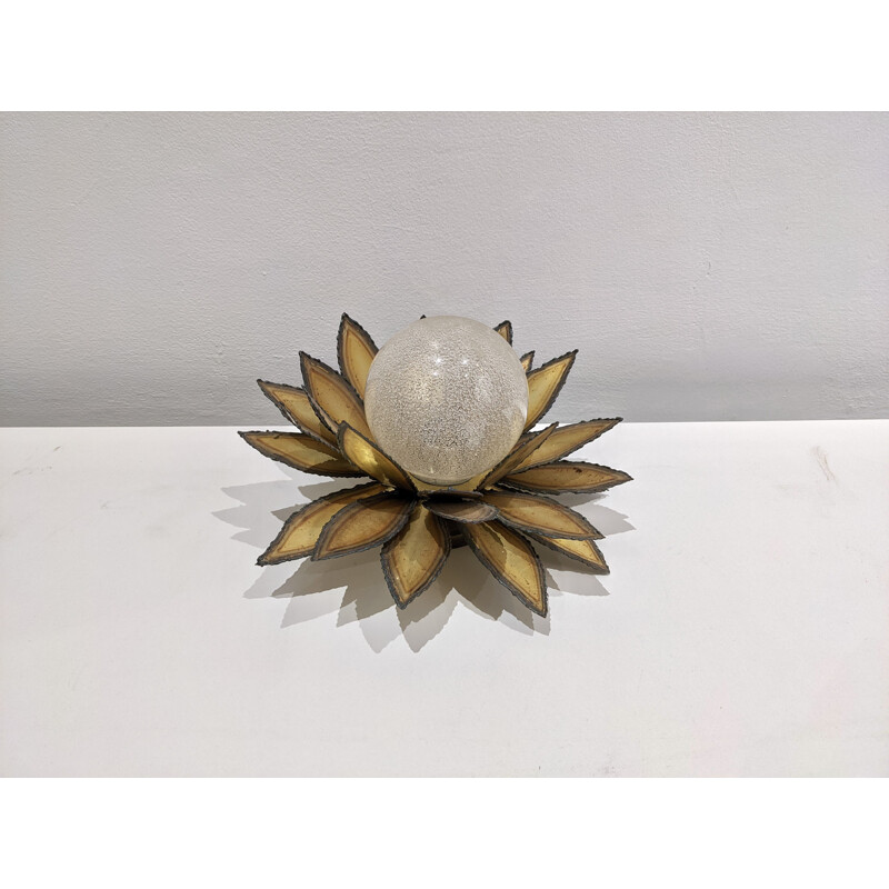 Vintage wall lamp from Maison Jansen 1970s