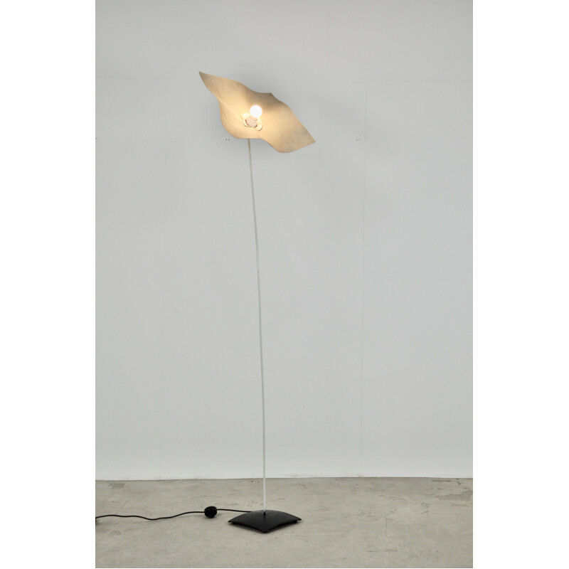 Vintage Area floor lamp in metal by Mario Bellini for Artemide 1960s