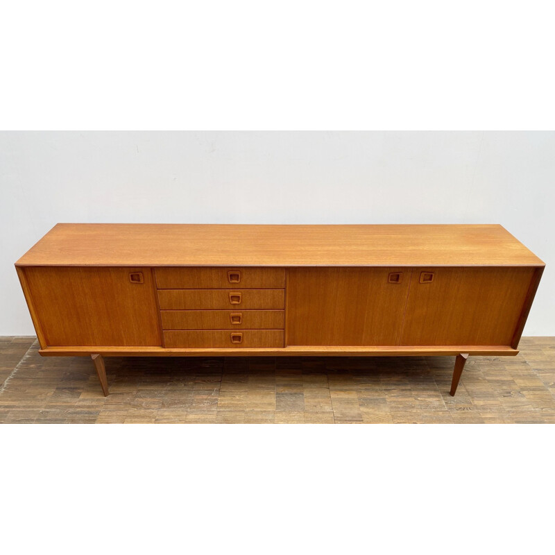 Vintage teak sideboard by Oswald Vermaercke, Belgium 1960