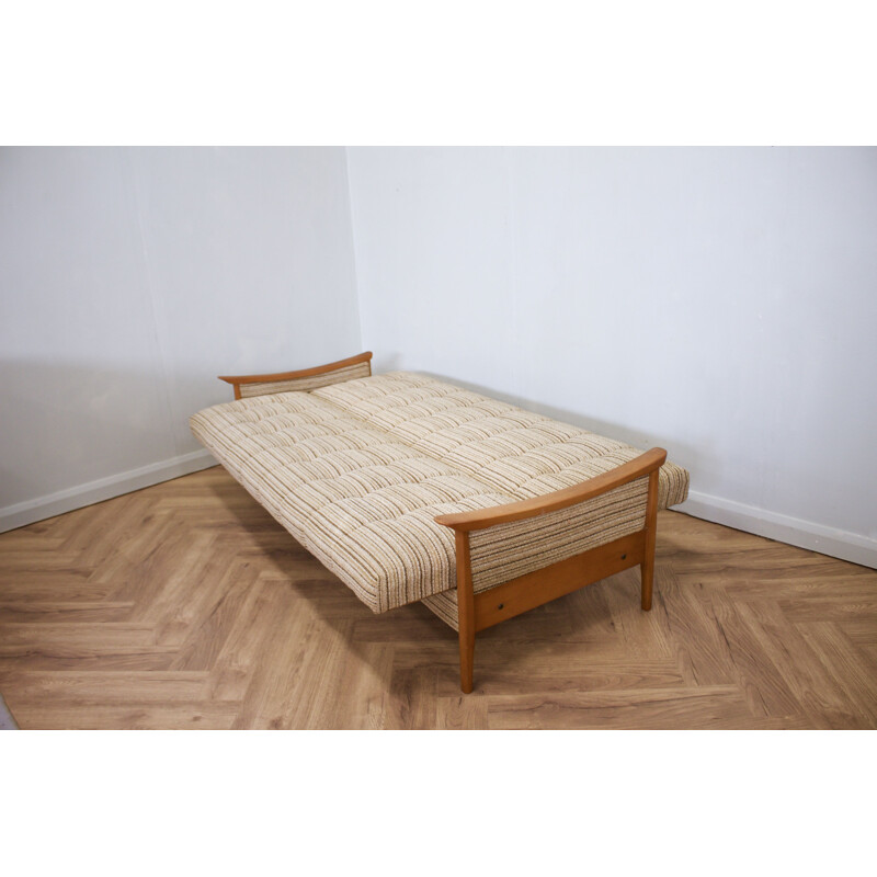 Vintage 3 seater sofa bed, UK 1980
