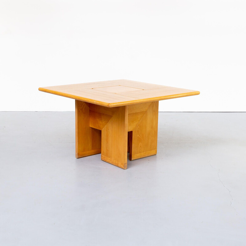 Mesa tavolo quadrato vintage de Silvio Coppola para Fratelli Montina 1970