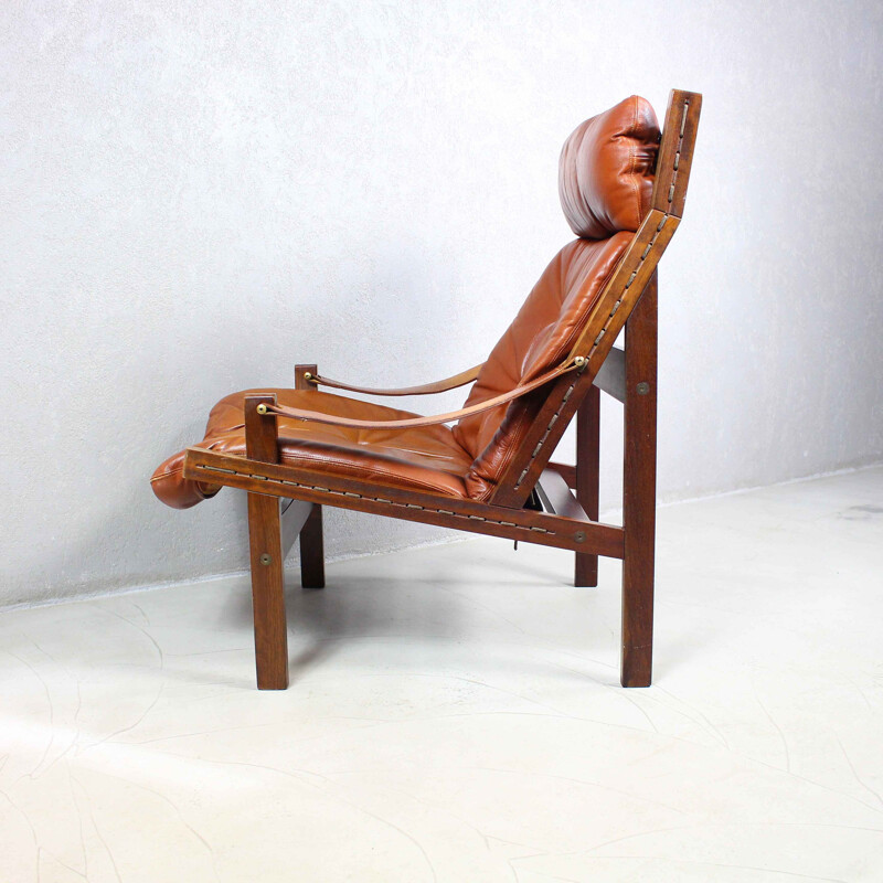 Paire de fauteuils Hunter vintage de Torbjørn Afdal pour Bruksbo 1970