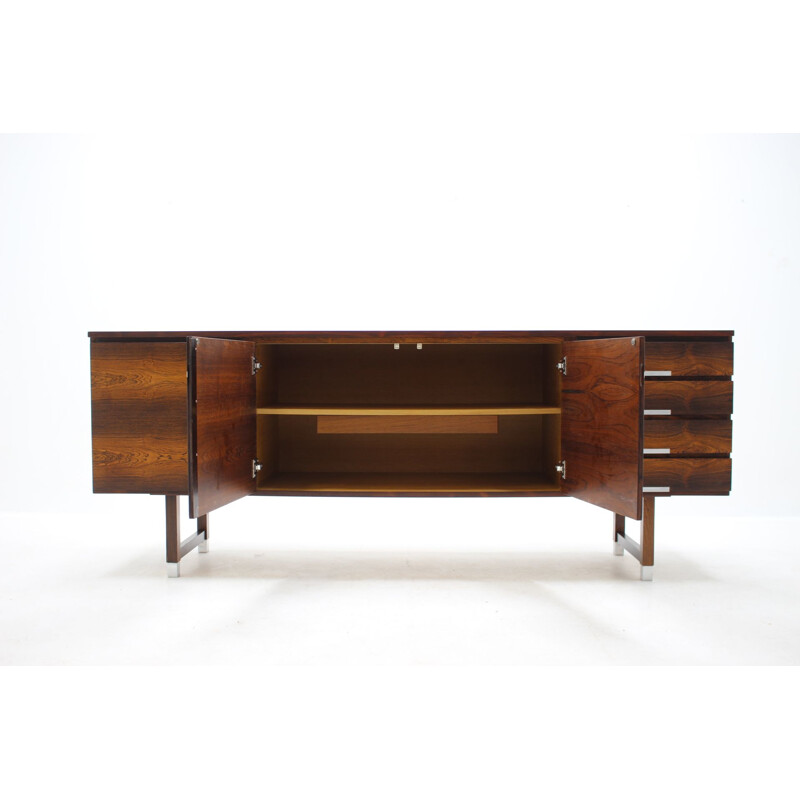 Vintage palissander dressoir van Kai Kristiansen Denemarken 1960